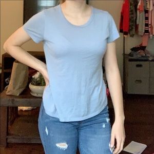 american eagle basic light blue shirt- BRAND NEW